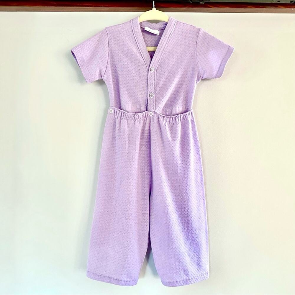 Vintage Lullaby Land Baby Romper | Lavender | 18 Months